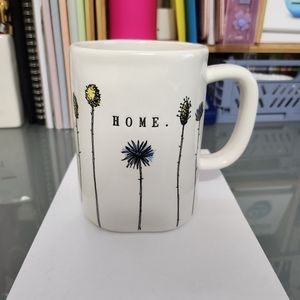Rae Dunn M stamped home line mug